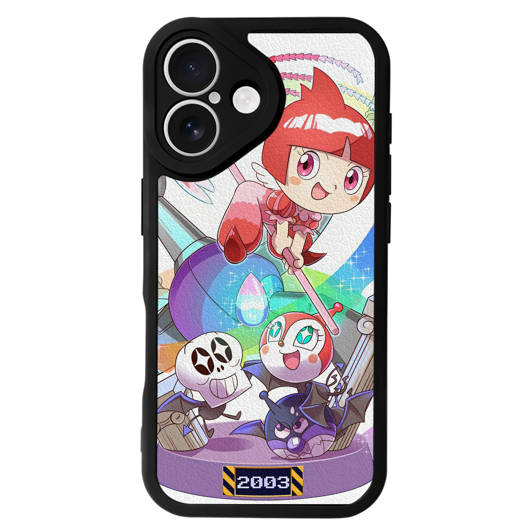 （画像用） アンパンマン Anpanman 【iPhone 16シリーズ対応】シリコンスマホケース（レザー調） 材質：シリコン